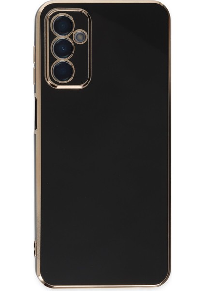 Samsung Galaxy A04S Kılıf Volet Silikon - Siyah 300099