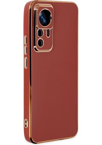 Xiaomi Mi 12T Pro Kılıf Volet Silikon - Kırmızı 300099