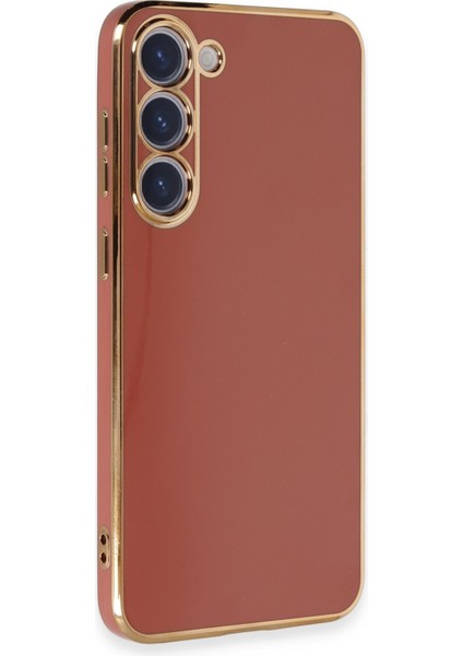 Samsung Galaxy S23 Kılıf Volet Silikon - Kırmızı 300099