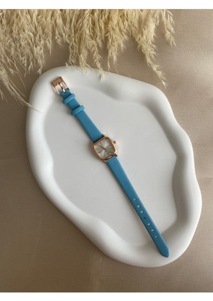 Bs Still Quartz Retro Minimal Vintage Deri Kordon Kadın Kol Saati