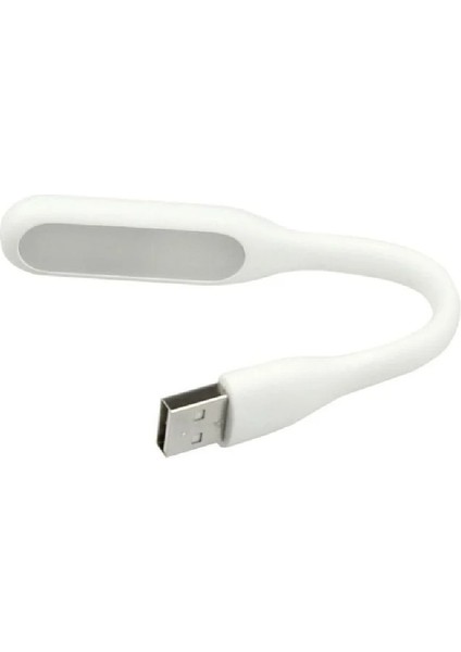 USB LED Lamba Beyaz Renk Işık Portatif Taşınabilir Gece Lambası Masa Aydınlatma Kamp Pc modelleri