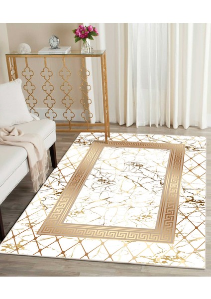 Modern Dijital Baskı Dört Mevsim Yıkanabilir Kaymaz Taban Salon Halısı Mutfak Halısı Yolluk