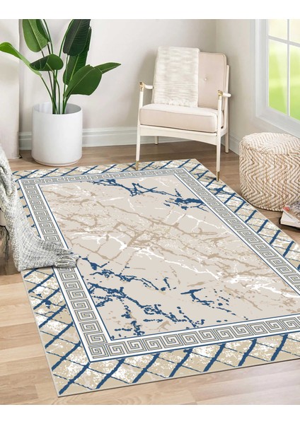 Modern Dijital Baskı Dört Mevsim Yıkanabilir Kaymaz Taban Salon Halısı Mutfak Halısı Yolluk