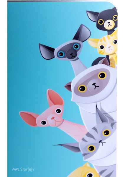 Macbook Air Kılıf Laptop Koruyucu Kaplama Sticker A2179 ile Uyumlu Animal03
