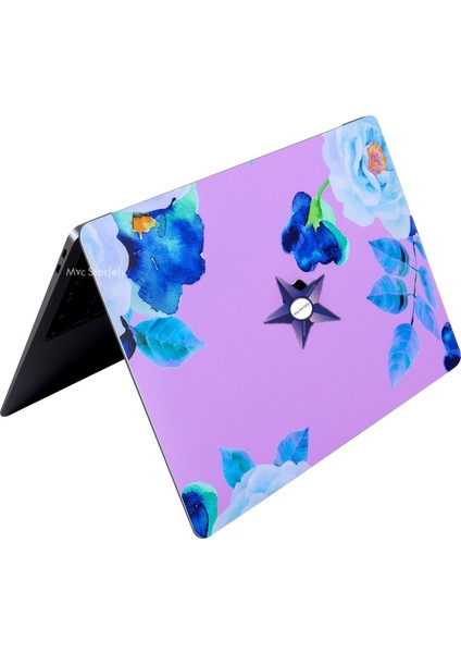 Macbook Air Kılıf Koruyucu Sticker Laptop Kaplama A2179 ile Uyumlu Flower03 modelleri