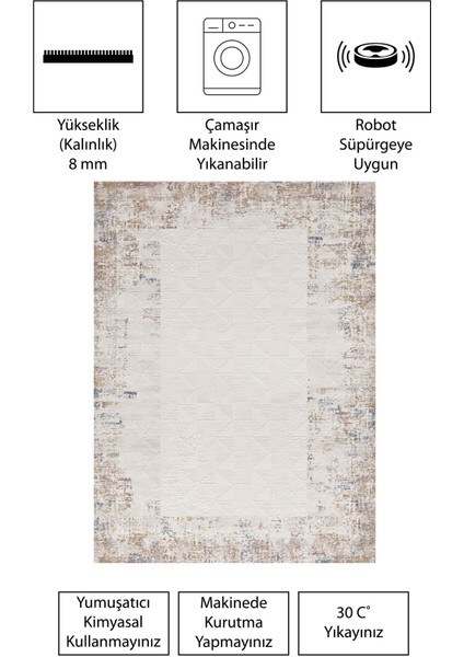 Modern Dijital Baskı Dört Mevsim Yıkanabilir Kaymaz Taban Salon Halısı Mutfak Halısı Yolluk