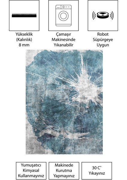 Modern Dijital Baskı Dört Mevsim Yıkanabilir Kaymaz Taban Salon Halısı Mutfak Halısı Yolluk fırsatları