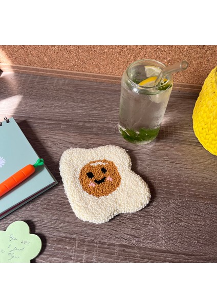 Sevimli Yumurta Punch Işlemeli Bardak Takı Altlığı fırsatları