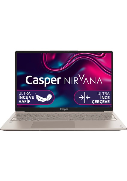 Casper Nirvana X600.1235-8U00X-K-F Intel Core i5-1235U 8GB RAM 250GB NVME SSD GEN4 Freedos