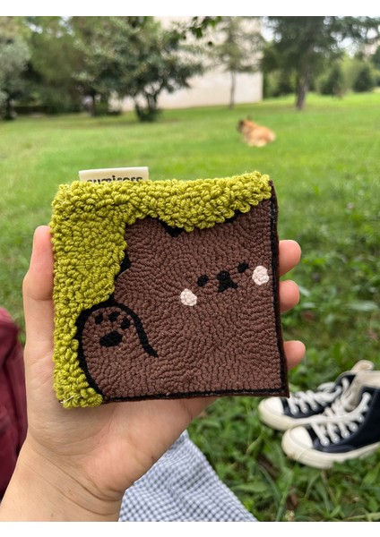 Sevimli Ayıcık Kawaii Punch Işlemeli Bardak Takı Altlığı