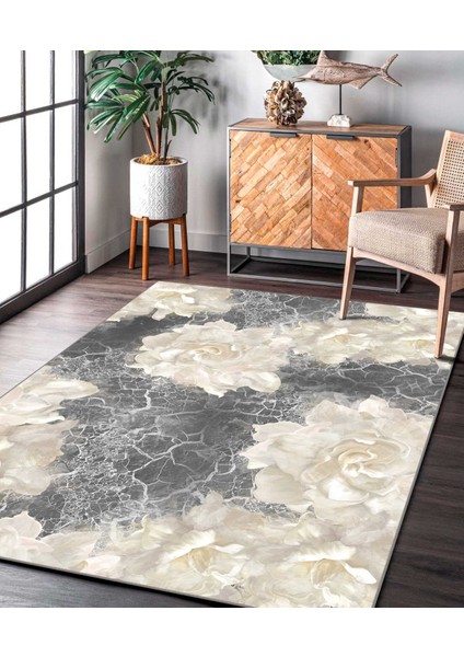 Modern Dijital Baskı Dört Mevsim Yıkanabilir Kaymaz Taban Salon Halısı Mutfak Halısı Yolluk fiyatları