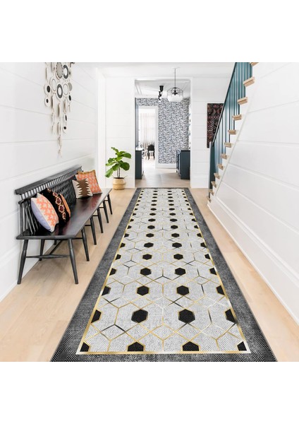 Modern Dijital Baskı Dört Mevsim Yıkanabilir Kaymaz Taban Salon Halısı Mutfak Halısı Yolluk modelleri