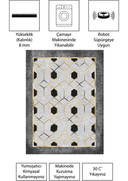 Modern Dijital Baskı Dört Mevsim Yıkanabilir Kaymaz Taban Salon Halısı Mutfak Halısı Yolluk indirimleri