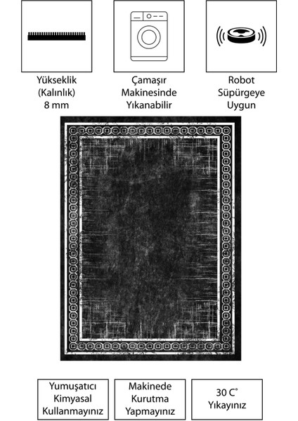 Modern Dijital Baskı Dört Mevsim Yıkanabilir Kaymaz Taban Salon Halısı Mutfak Halısı Yolluk indirimleri