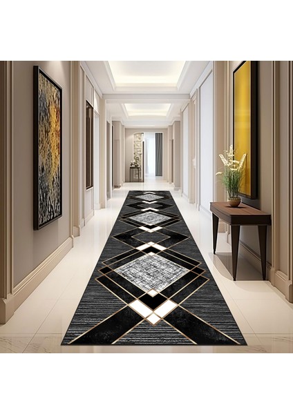 Modern Dijital Baskı Dört Mevsim Yıkanabilir Kaymaz Taban Salon Halısı Mutfak Halısı Yolluk modelleri