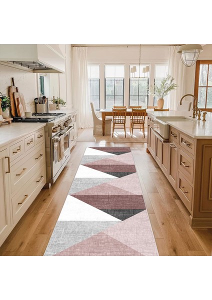 Modern Dijital Baskı Dört Mevsim Yıkanabilir Kaymaz Taban Salon Halısı Mutfak Halısı Yolluk fırsatları