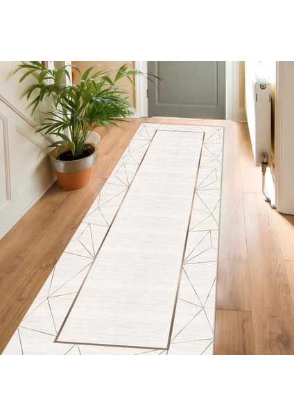 Modern Dijital Baskı Dört Mevsim Yıkanabilir Kaymaz Taban Salon Halısı Mutfak Halısı Yolluk