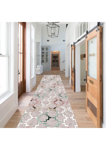 Modern Dijital Baskı Dört Mevsim Yıkanabilir Kaymaz Taban Salon Halısı Mutfak Halısı Yolluk modelleri