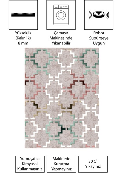 Modern Dijital Baskı Dört Mevsim Yıkanabilir Kaymaz Taban Salon Halısı Mutfak Halısı Yolluk indirimleri