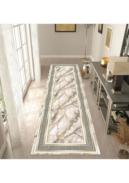 Modern Dijital Baskı Dört Mevsim Yıkanabilir Kaymaz Taban Salon Halısı Mutfak Halısı Yolluk