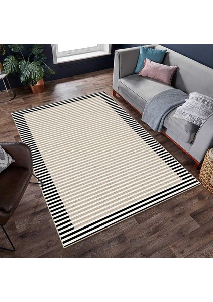 Modern Dijital Baskı Dört Mevsim Yıkanabilir Kaymaz Taban Salon Halısı Mutfak Halısı Yolluk