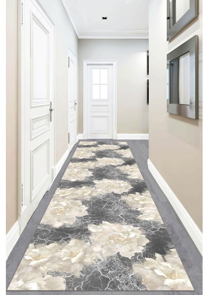 Modern Dijital Baskı Dört Mevsim Yıkanabilir Kaymaz Taban Salon Halısı Mutfak Halısı Yolluk