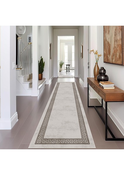 Vivica Modern Dijital Baskı Dört Mevsim Yıkanabilir Kaymaz Taban Salon Halısı Mutfak Halısı Yolluk