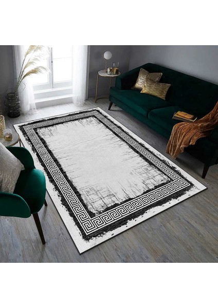 Modern Dijital Baskı Dört Mevsim Yıkanabilir Kaymaz Taban Salon Halısı Mutfak Halısı Yolluk