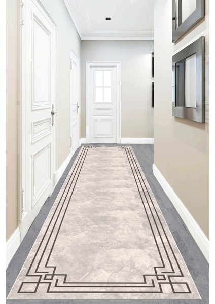Modern Dijital Baskı Dört Mevsim Yıkanabilir Kaymaz Taban Salon Halısı Mutfak Halısı Yolluk