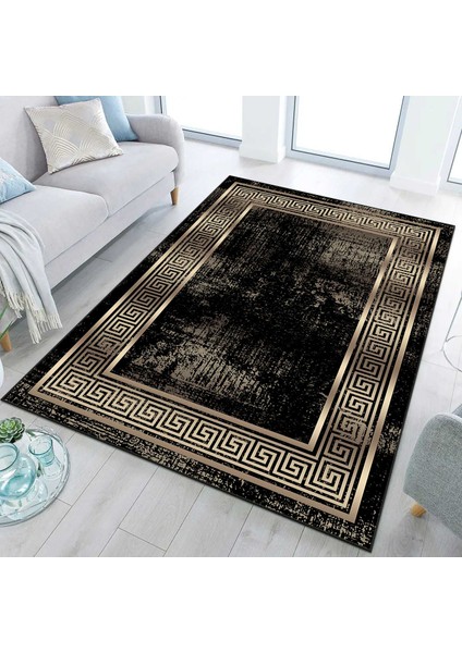 Modern Dijital Baskı Dört Mevsim Yıkanabilir Kaymaz Taban Salon Halısı Mutfak Halısı Yolluk