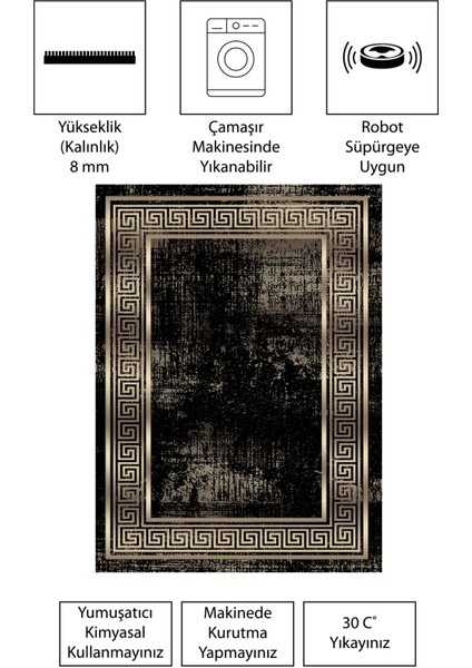 Modern Dijital Baskı Dört Mevsim Yıkanabilir Kaymaz Taban Salon Halısı Mutfak Halısı Yolluk indirimleri