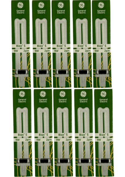 Biax S 9W 840 4000K (Günışığı) 2pinli G23 Duylu Pls Ampul (10 Adet)