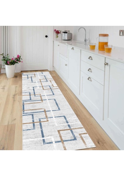 Modern Dijital Baskı Dört Mevsim Yıkanabilir Kaymaz Taban Salon Halısı Mutfak Halısı Yolluk fiyatları