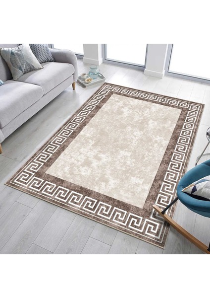 Modern Dijital Baskı Dört Mevsim Yıkanabilir Kaymaz Taban Salon Halısı Mutfak Halısı Yolluk