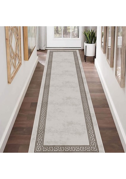 Vivica Modern Dijital Baskı Dört Mevsim Yıkanabilir Kaymaz Taban Salon Halısı Mutfak Halısı Yolluk