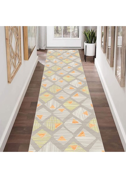 Modern Dijital Baskı Dört Mevsim Yıkanabilir Kaymaz Taban Salon Halısı Mutfak Halısı Yolluk