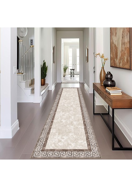 Modern Dijital Baskı Dört Mevsim Yıkanabilir Kaymaz Taban Salon Halısı Mutfak Halısı Yolluk