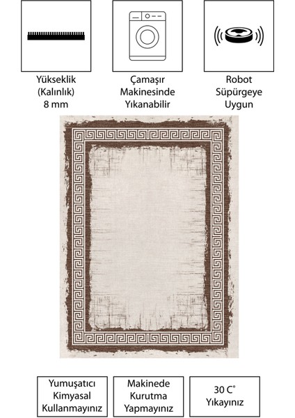 Modern Dijital Baskı Dört Mevsim Yıkanabilir Kaymaz Taban Salon Halısı Mutfak Halısı Yolluk