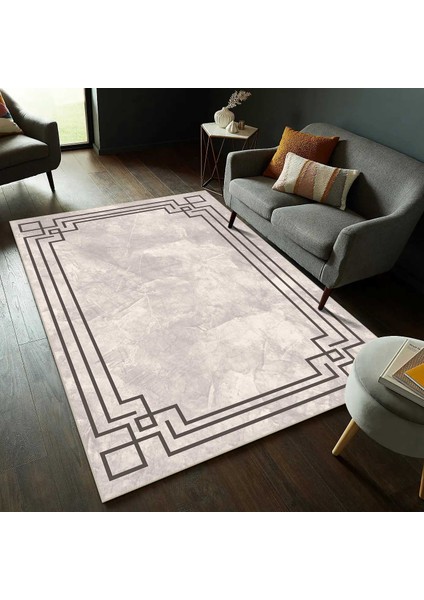 Modern Dijital Baskı Dört Mevsim Yıkanabilir Kaymaz Taban Salon Halısı Mutfak Halısı Yolluk