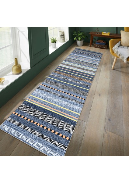 Modern Dijital Baskı Dört Mevsim Yıkanabilir Kaymaz Taban Salon Halısı Mutfak Halısı Yolluk