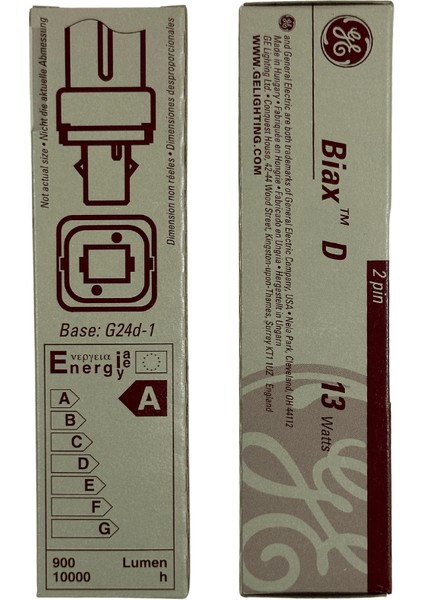 13W 827 2700K (Sarı Işık) 2 Pinli G24D-1 Duylu Plc Ampul fiyatları