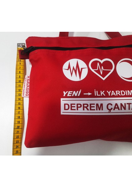 Deprem Çantası Yeni Acil İlkyardım Kiti