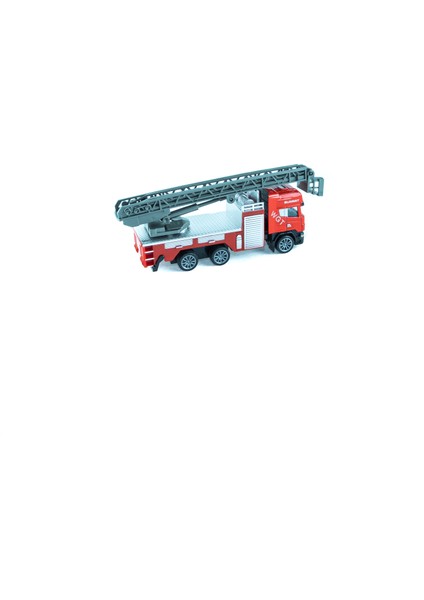 Oyuncak Itfaiye Kurtarma Kamyonu Metal Mini Çek Bırak 12 cm modelleri