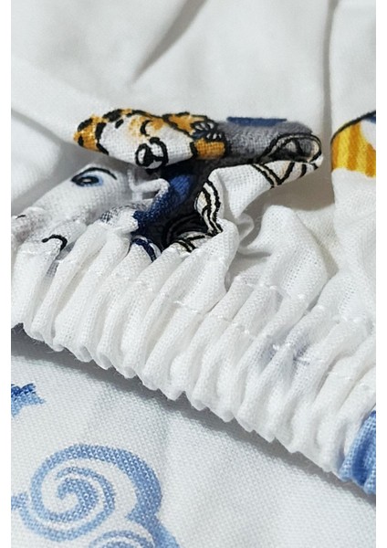 Yastık Kılıflı Ranforce Kumaş Lastikli %100 Pamuklu Ipeksi Bebek Çarşaf Seti indirimleri