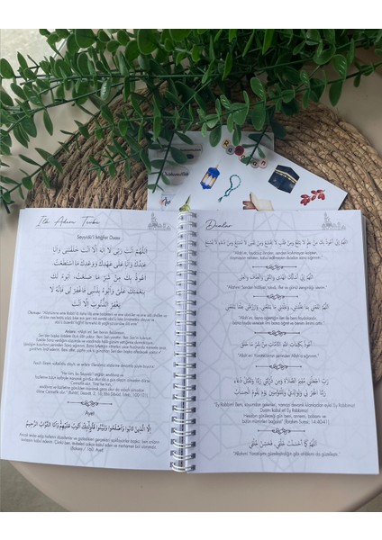 Ramazan Ajandası Zamansız/tarihsiz ve İki Sayfa Etiket