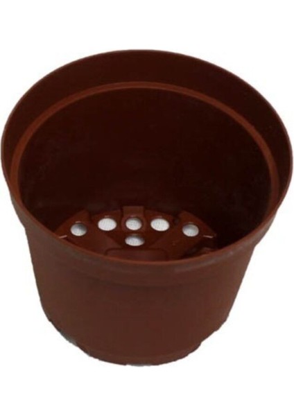 8,5cm Kahverengi Üretim Saksısı, 50 Adet, Kaktüs ve Sukulent Saksısı