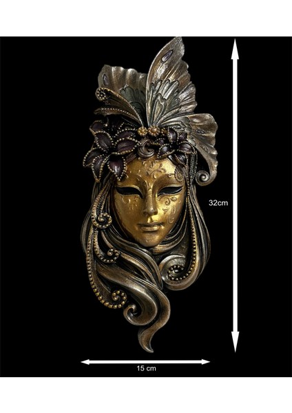 Kelebekli Kadın Duvar Mask fırsatları