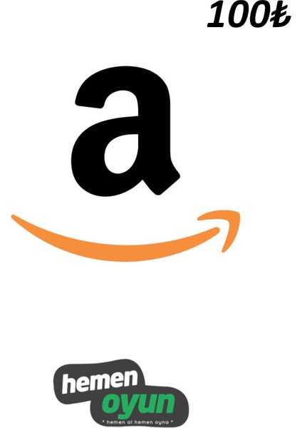 Amazon 100 TL Hediye Kartı