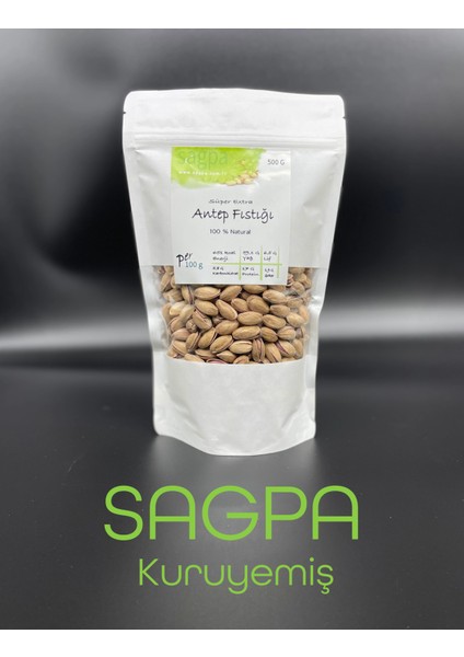 Antep Fıstığı Kavrulmuş ( 500 Gr ) Premium Kalite