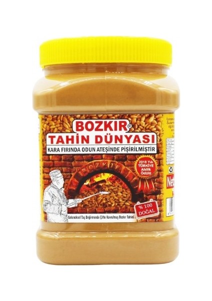 Kalaycıoğlu Bozkır Tahin Dünyası Kavrulmuş Kepeksiz Tahin 935 G